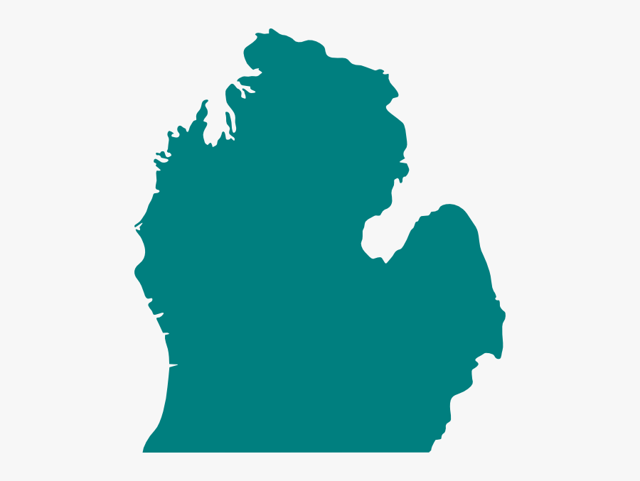 Mitten Svg Clip Arts - State Of Michigan Transparent, Transparent Clipart