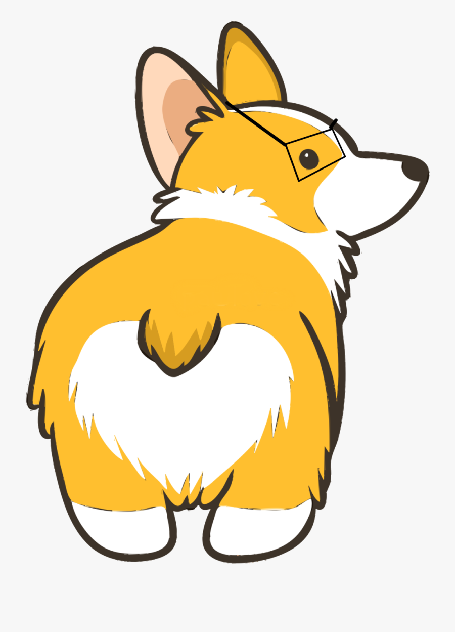 Vector Freeuse Download Corgi Clipart Simple - Corgi Sticker, Transparent Clipart