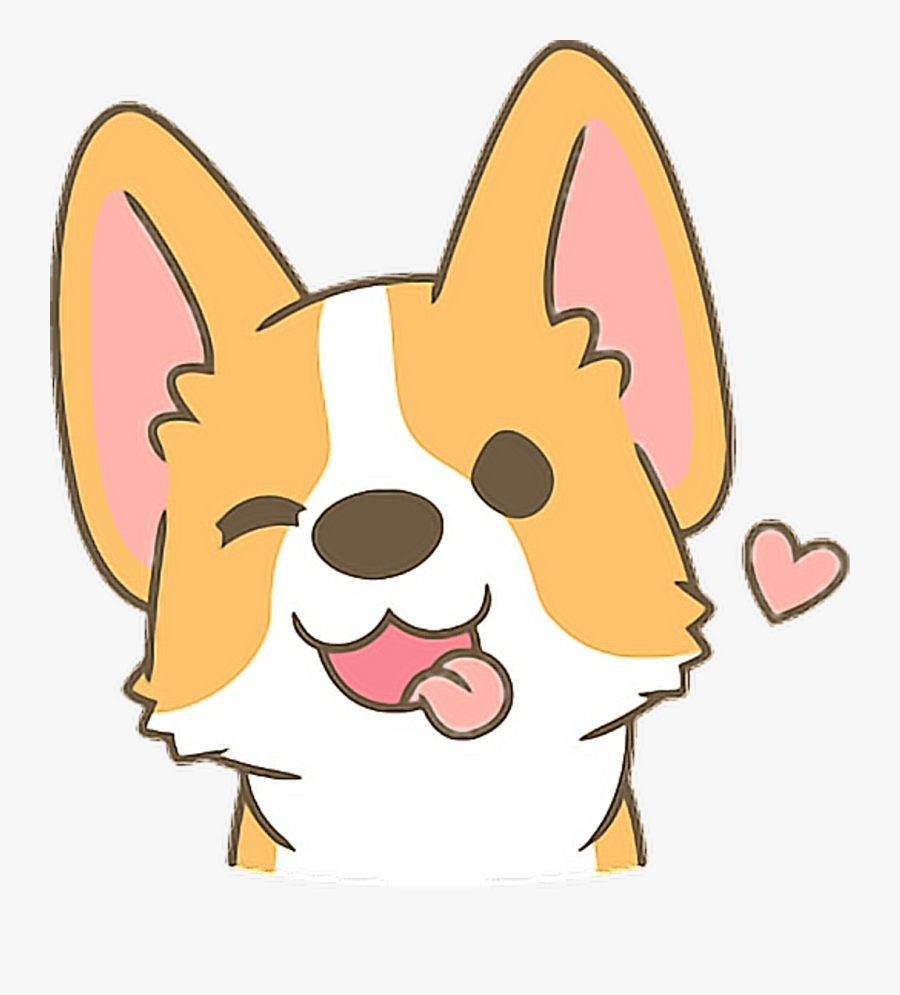 Dog Clipart Kawaii Cute Simple Dog Drawing , Free Transparent Clipart