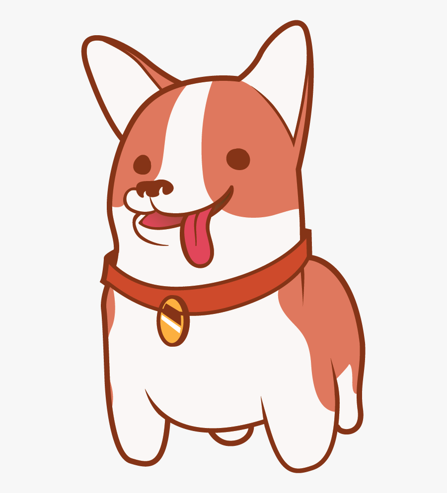 Clipart Royalty Free Stock Kawaii Clipart Corgi - Trackmaven Logo, Transparent Clipart