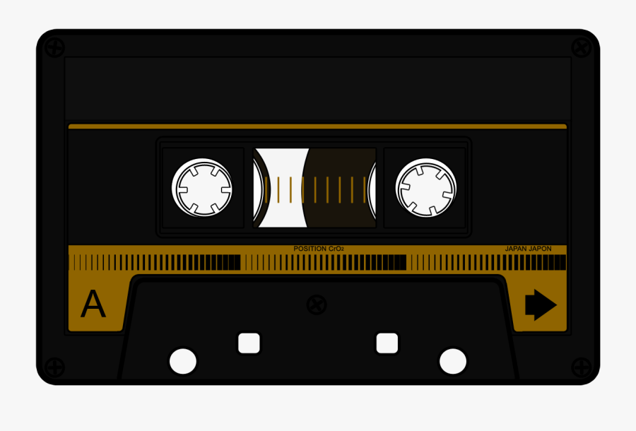Audio Png Image Purepng - Transparent Cassette Tape Png, Transparent Clipart