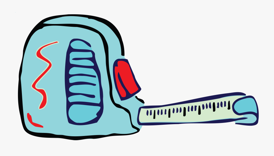 Free Clipart Of A Tape Measure - Tape Measure Blue Clipart, Transparent Clipart