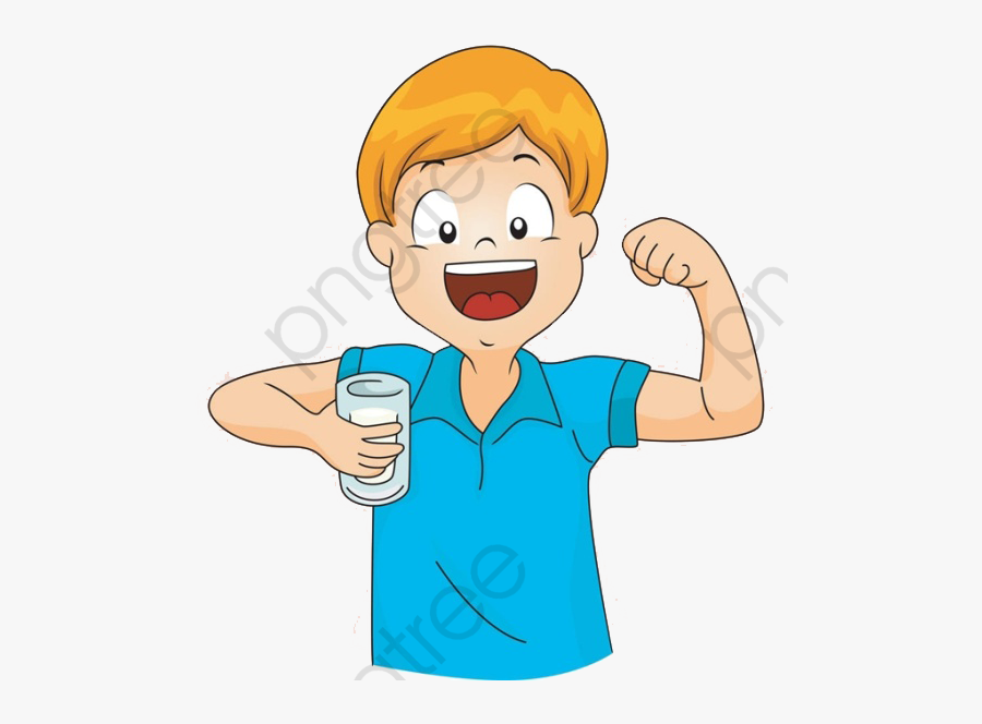 Transparent Drinking Clipart - Drinking Water Cartoon Gif, Transparent Clipart