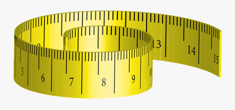 Free Vector Graphic On - Tape Measure Png File, Transparent Clipart