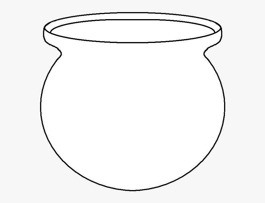 Cauldron Clipart - Cauldron Coloring Page, Transparent Clipart