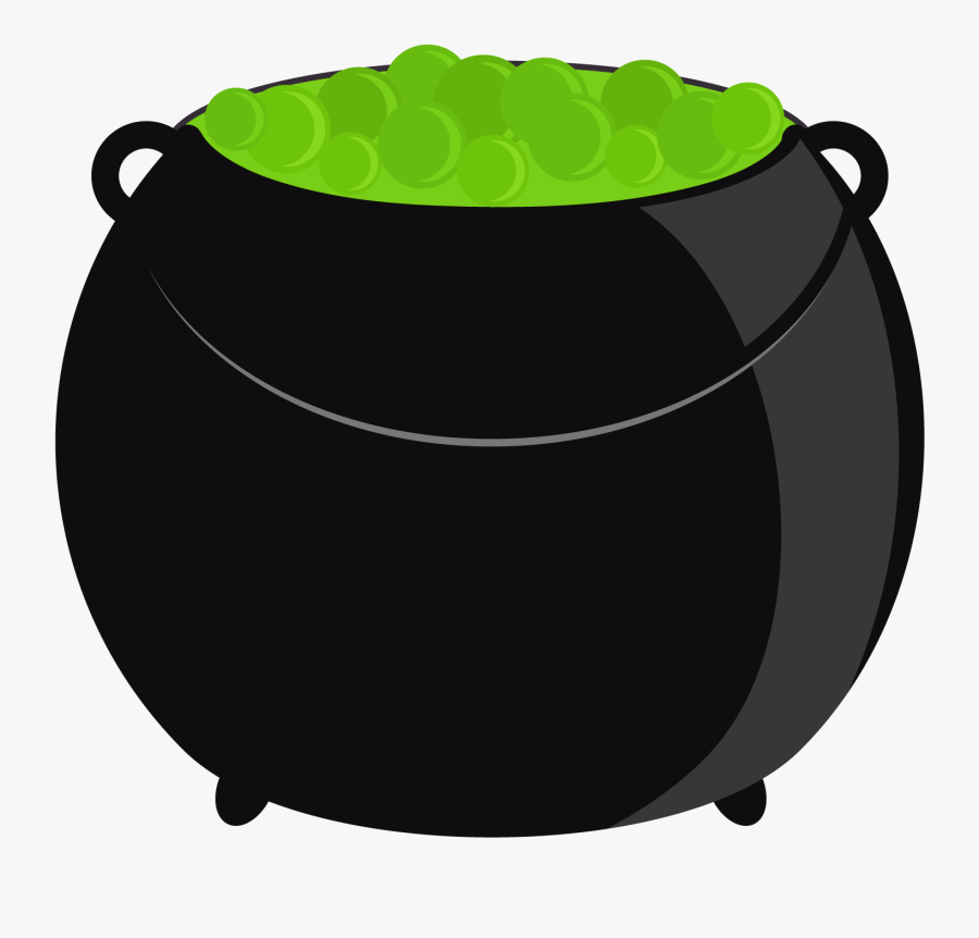 Halloween Cauldrons Clipart, Transparent Clipart