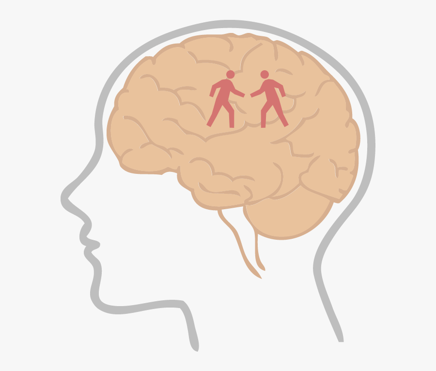 On The Darker Side Of Things, Human Bonding Can Also - Svg Brain, Transparent Clipart