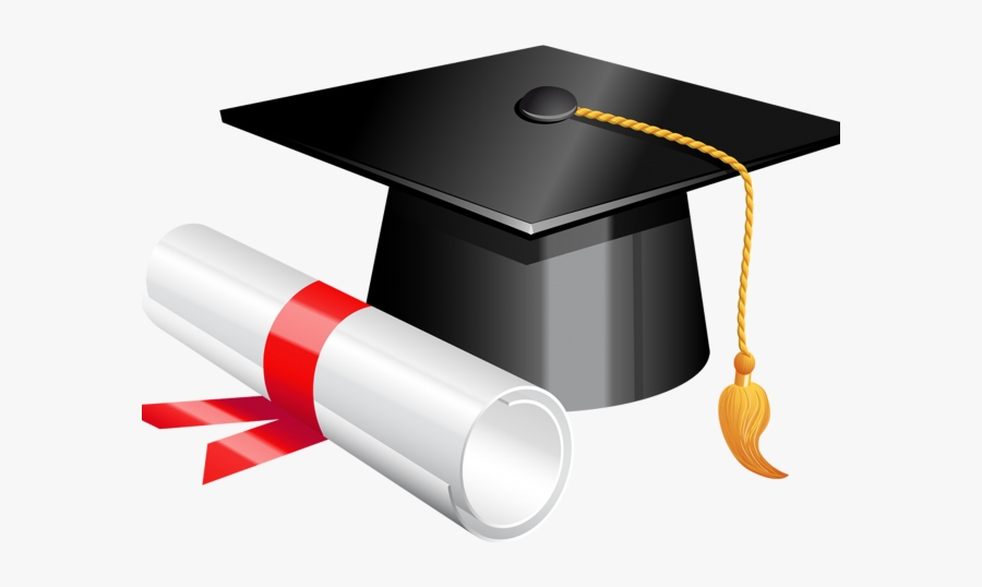 Graduation Cap And Gown Clipart - Clip Art Graduation Cap Png, Transparent Clipart