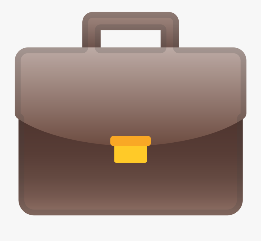 Transparent Suitcase Icon Png - Cartoon Briefcase No Background, Transparent Clipart