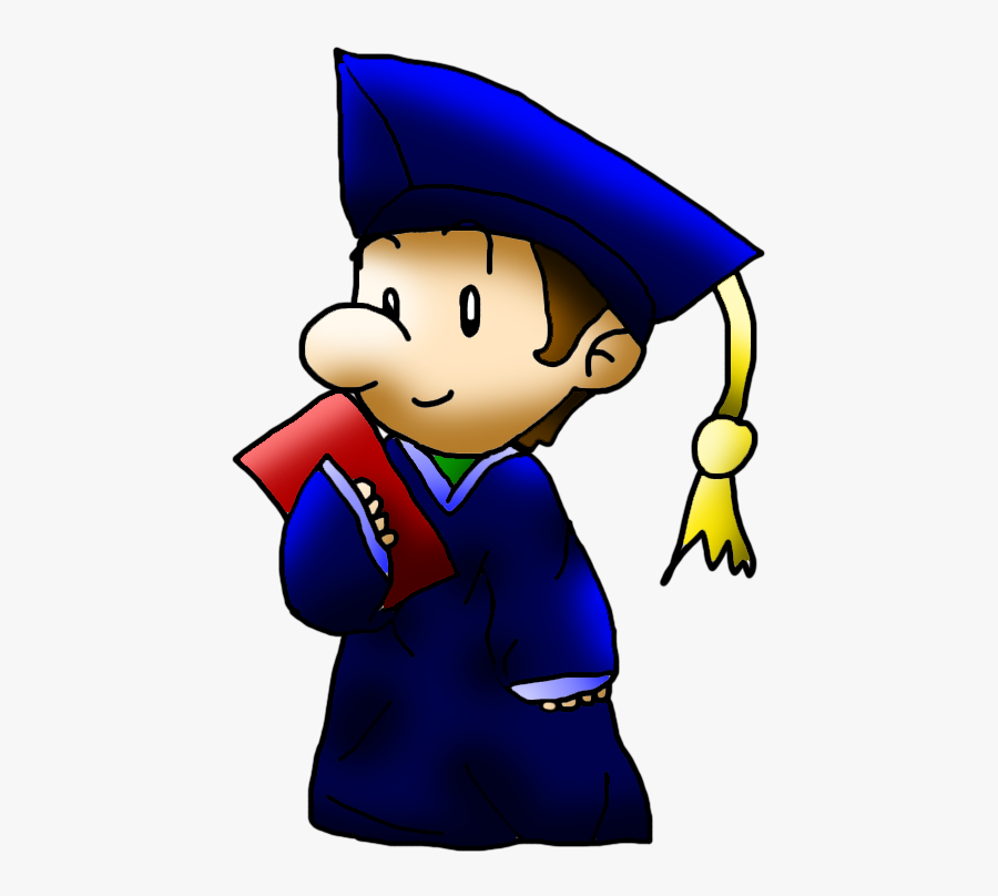 Graduation, Baby By Babyluigionfire - Mario Graduation, Transparent Clipart