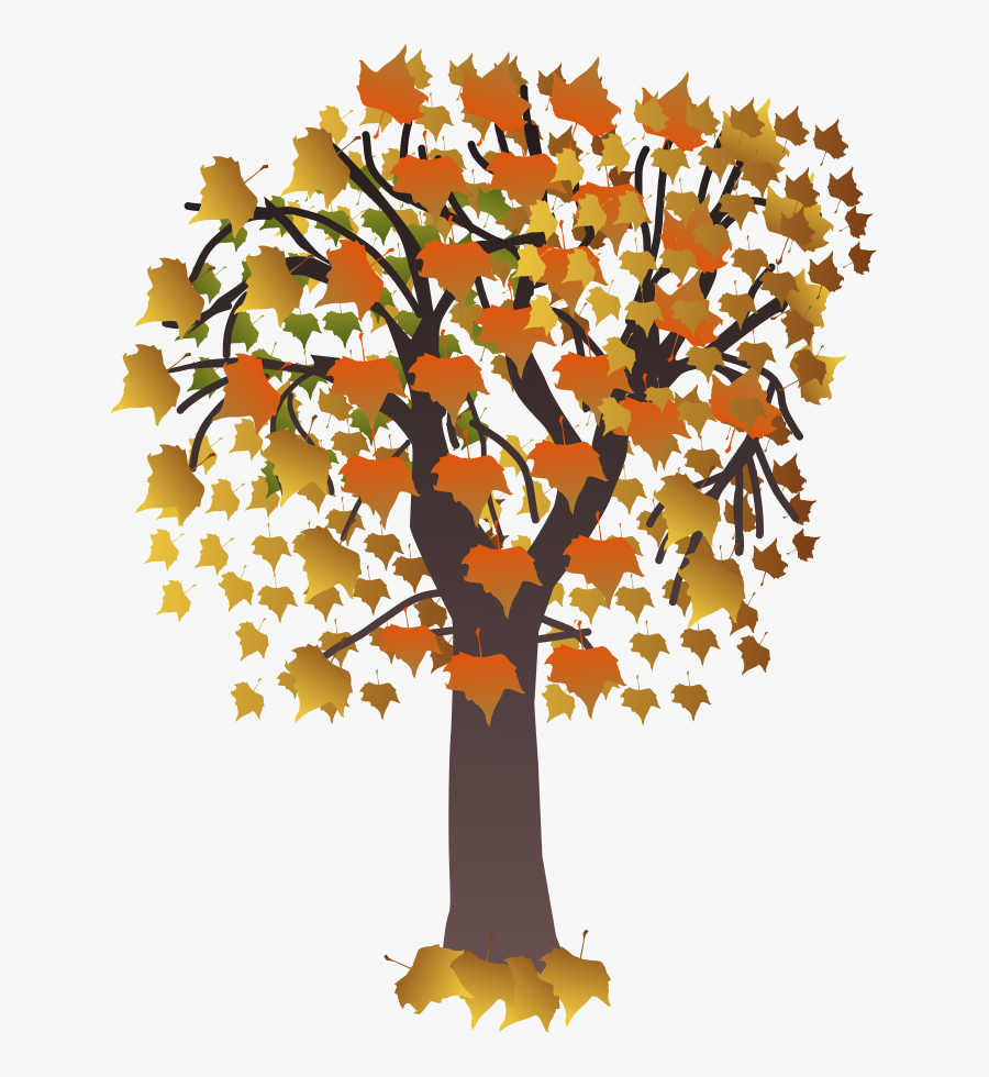 Clip Art Trees Graphic Huge - Happy Thanksgiving Work Quotes, Transparent Clipart