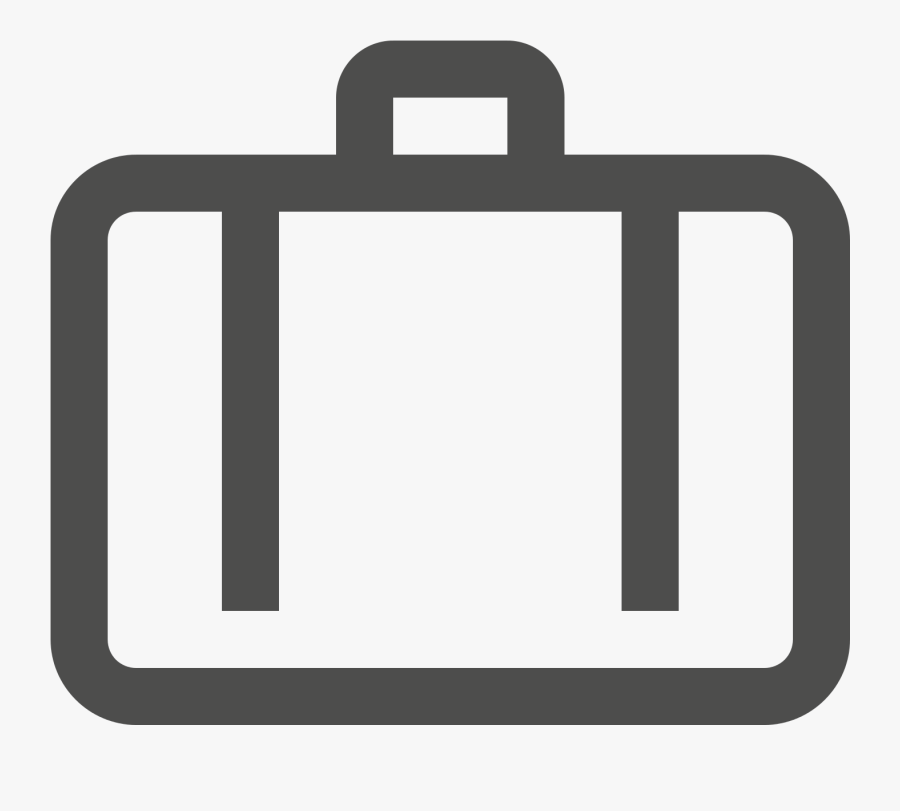 Suitcase Icon Png - Briefcase, Transparent Clipart