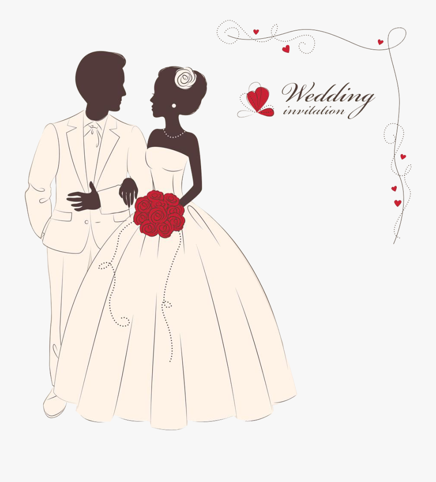 Wedding Invitation Bridegroom Clip - Wedding, Transparent Clipart
