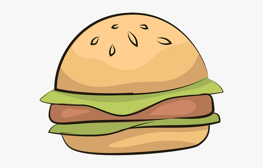 Cheeseburger, Transparent Clipart