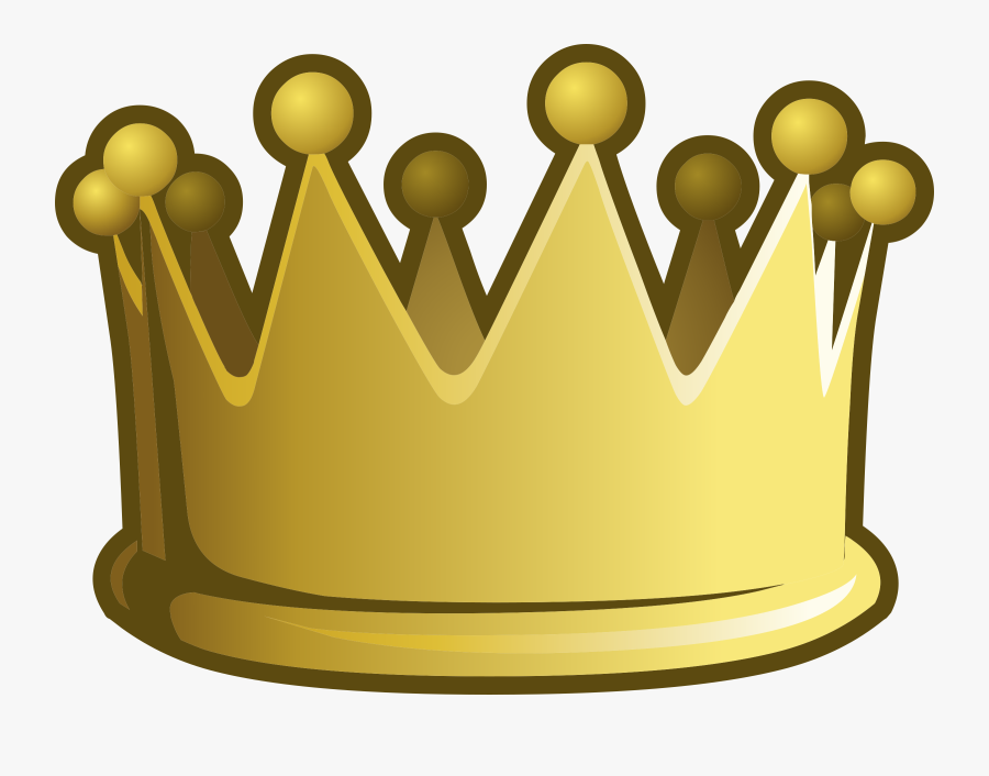 Golden Clipart Yellow Crown - Crown Png, Transparent Clipart