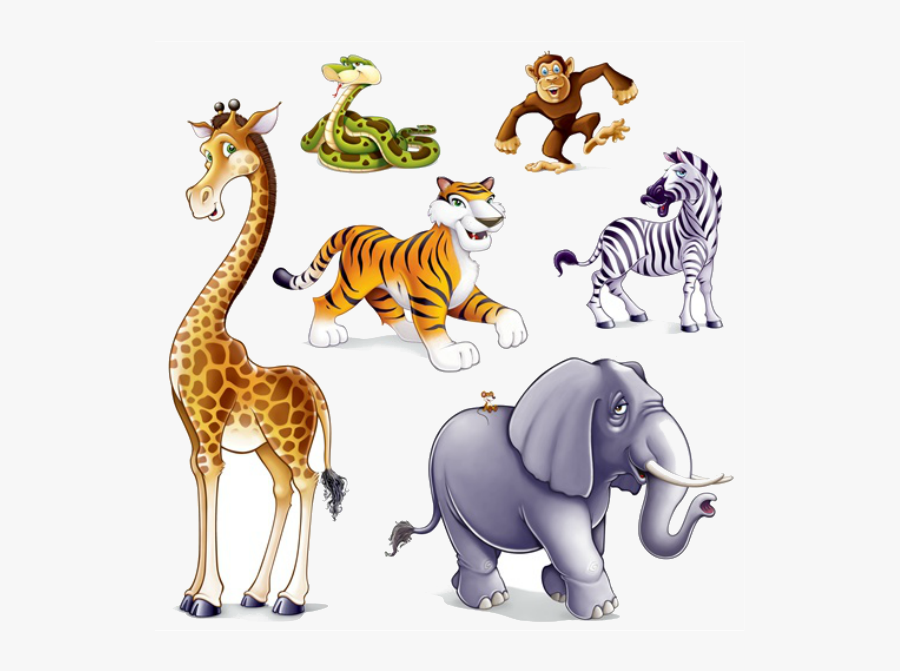 List Of Jungle Animals - Wild Animals Cut Out, Transparent Clipart