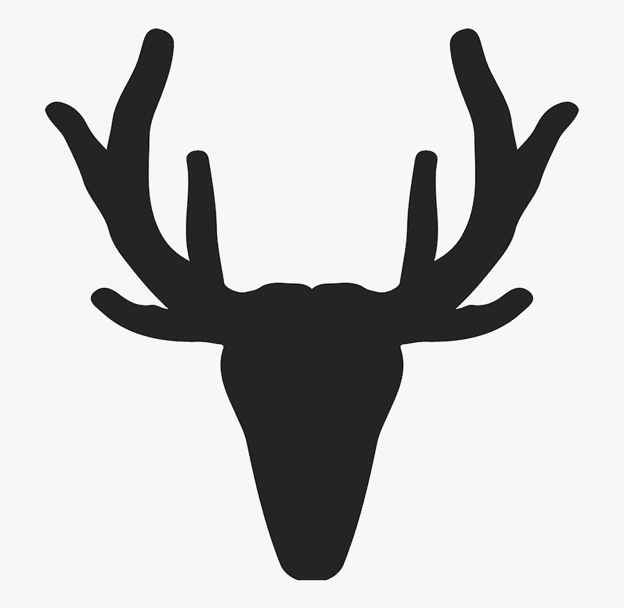 Antler Silhouette At Getdrawings - Antler Silhouette, Transparent Clipart