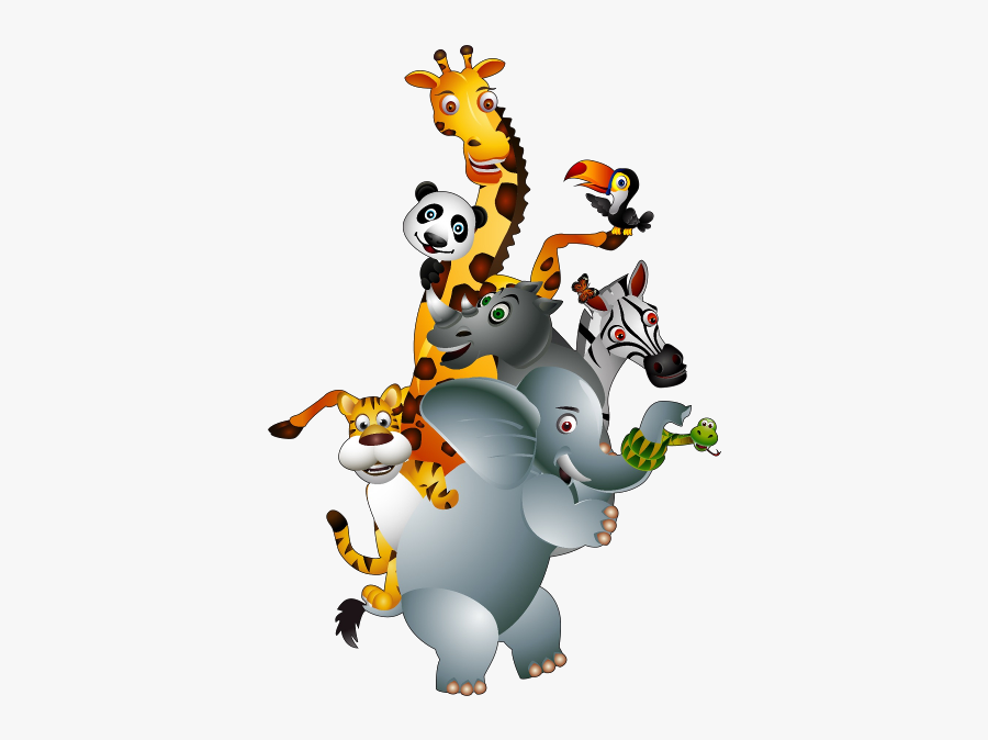 Group Of Cartoon Animals Png , Free Transparent Clipart - ClipartKey