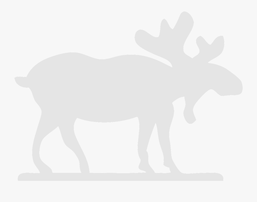 White Moose Clip Art, Transparent Clipart