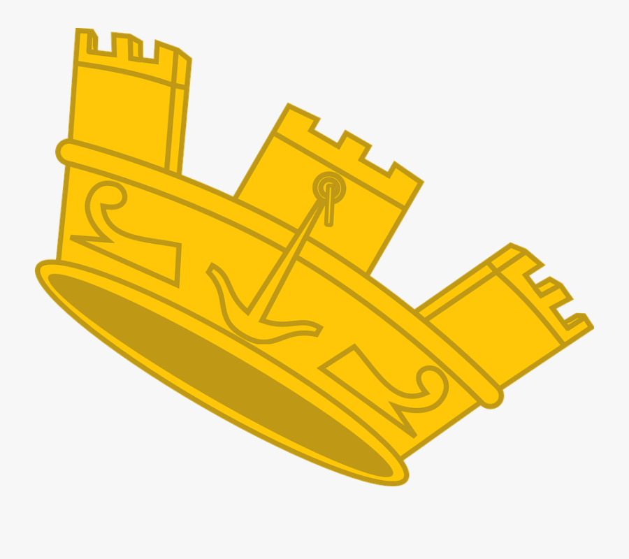 Crown, Royal, Gold, Rich, Decoration, Heraldic, Ornate - Crown Outline, Transparent Clipart