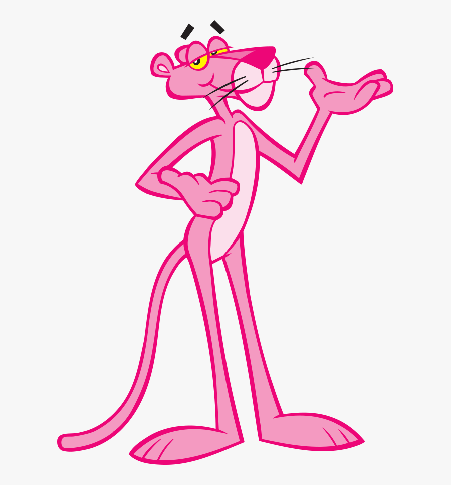 Owens Corning Clipart - Pink Panther Vector Free, Transparent Clipart