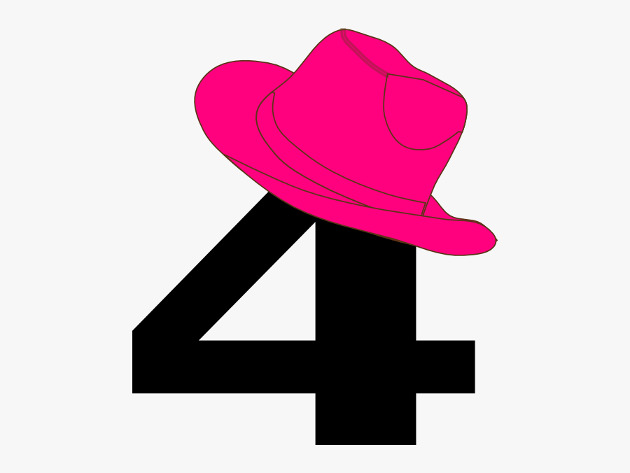 5 With Cowboy Hat Clip Art, Transparent Clipart
