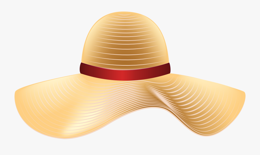 Beach Hat Clipart - Sun Hat Clip Art, Transparent Clipart