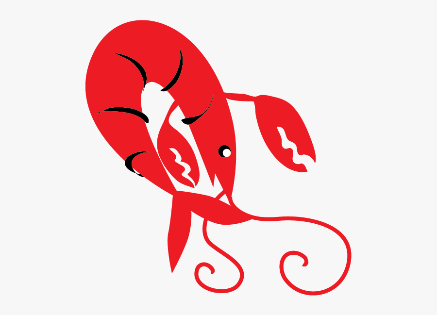 Red Crawfish Vector Clip Art - Clip Art Crawfish Graphic, Transparent Clipart