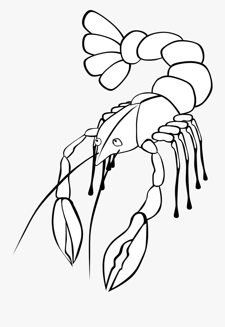Crawfish Svg Vector File, Vector Clip Art Svg File - Crawfish Clip Art, Transparent Clipart