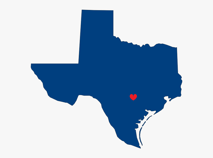 I Heart Texas Hi - Texas State Png, Transparent Clipart