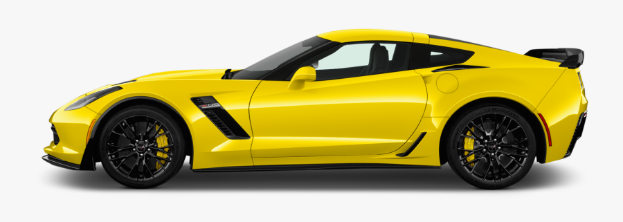 Clip Art Racecar Vector Free - 2019 Corvette Side View, Transparent Clipart