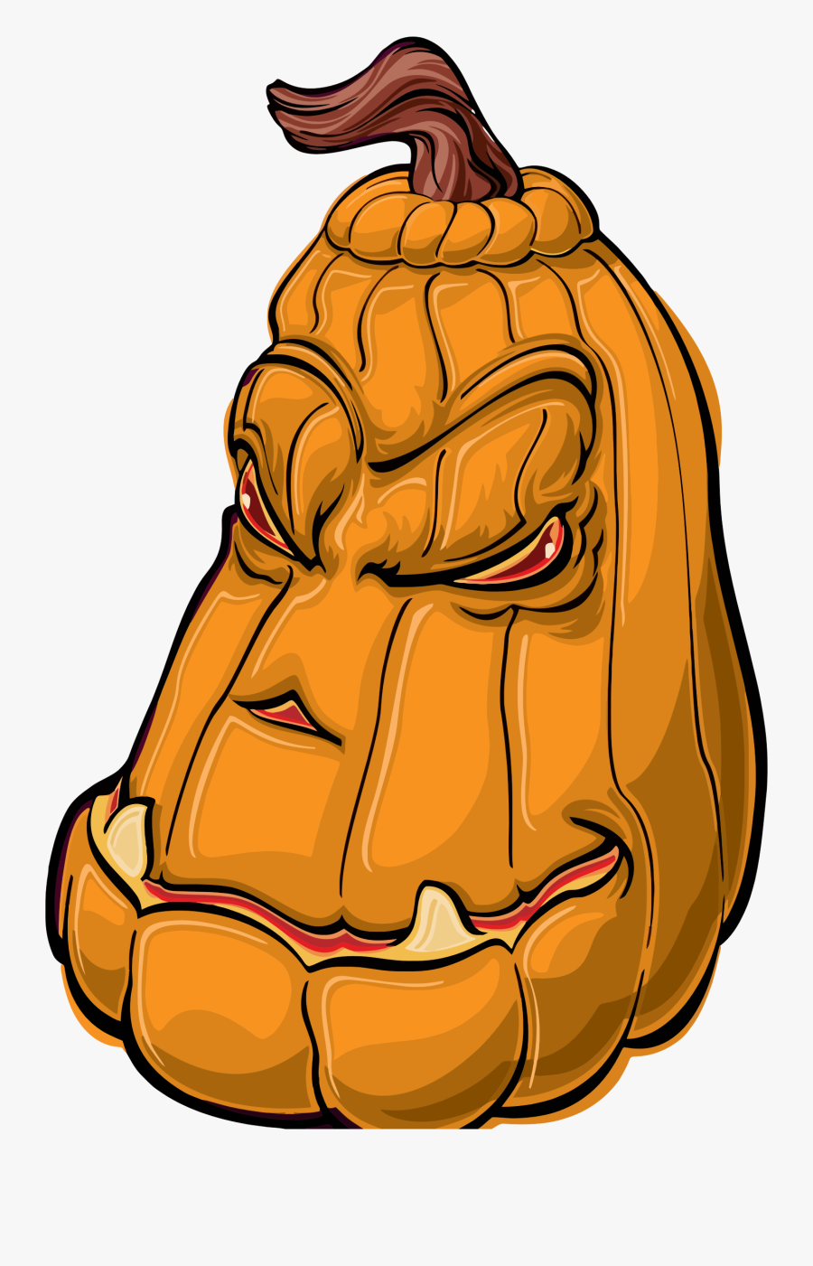 Halloween Jack O Lantern Clip Arts - Gambar Labu Halloween Kartun, Transparent Clipart