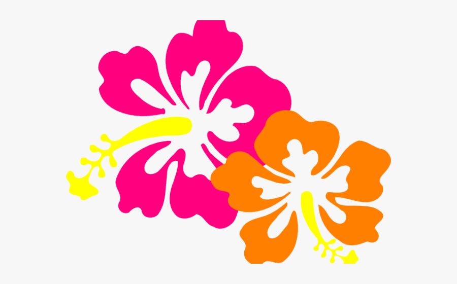 Transparent Hawaiian Png - Hibiscus Clip Art, Transparent Clipart