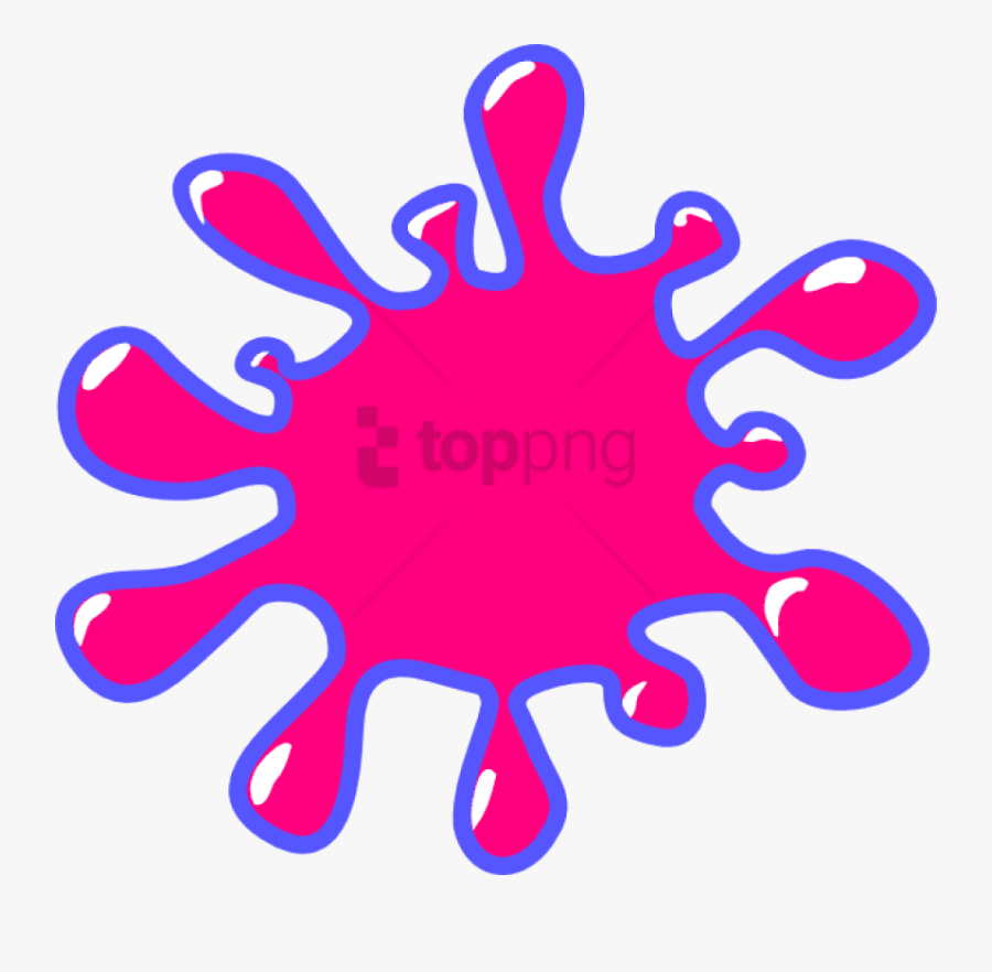 Clip Art Paint Splatter - Splash Clip Art, Transparent Clipart