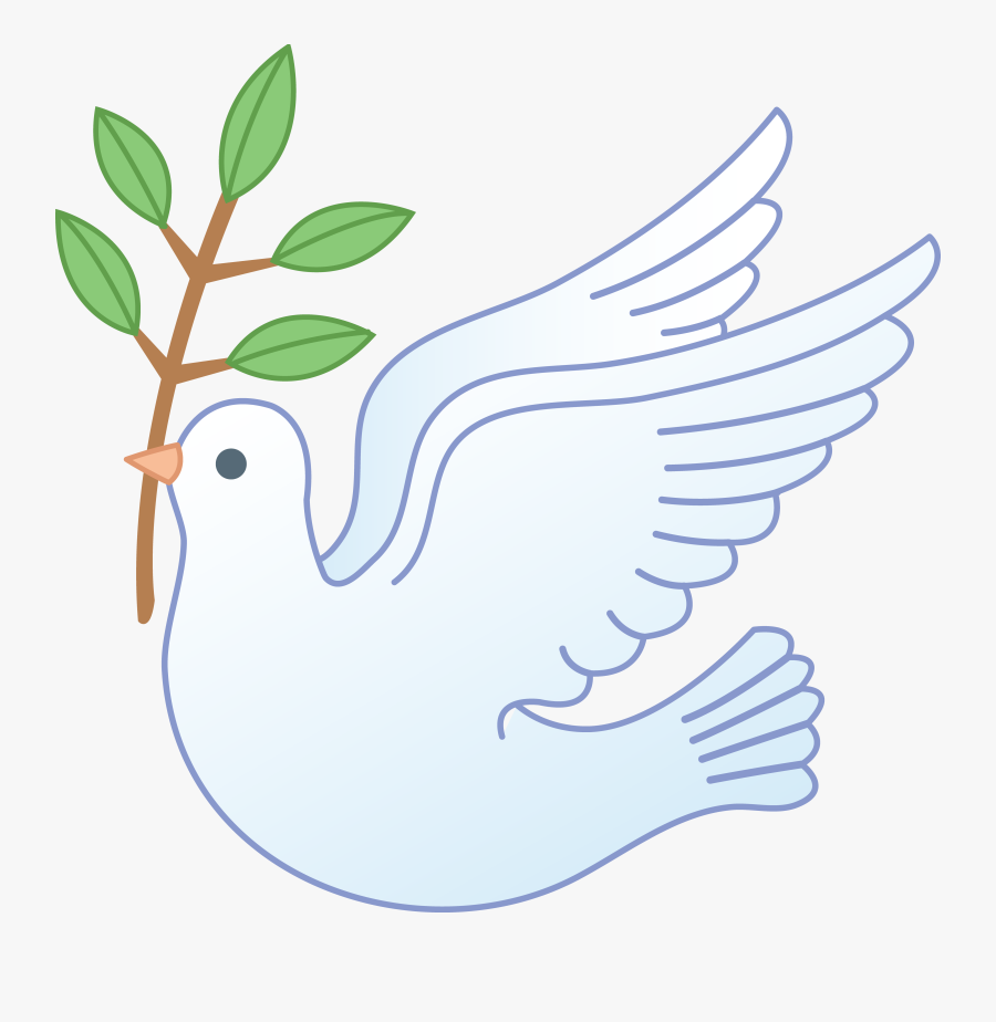 Olive Branch Clipart - Peace Dove With Olive Branch, Transparent Clipart
