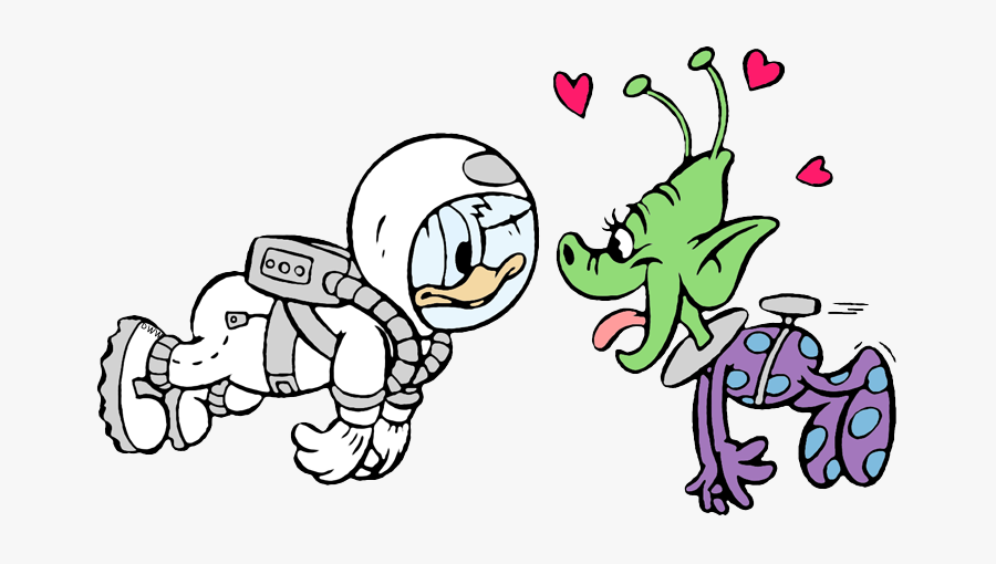 Donald Duck Astronaut , Free Transparent Clipart - ClipartKey