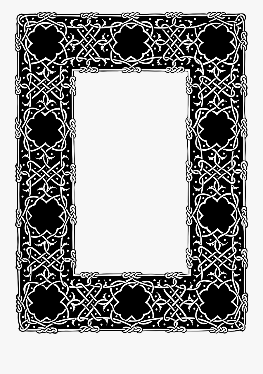 Celtic Frame Transparent, Transparent Clipart