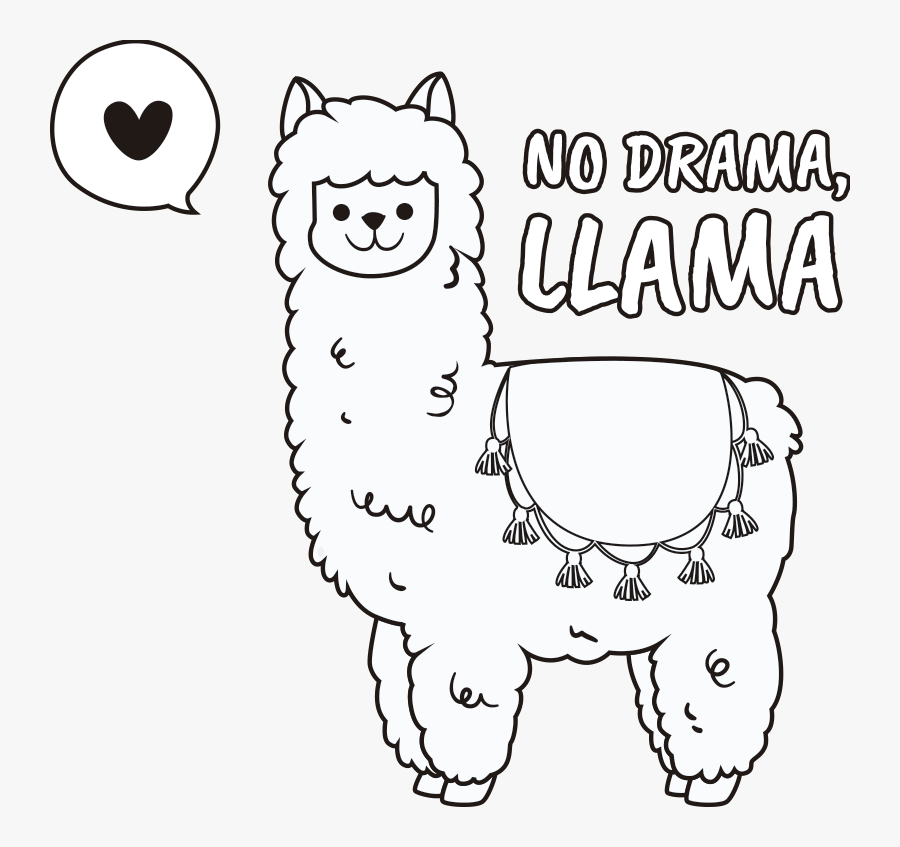 Llama Vinilo, Transparent Clipart