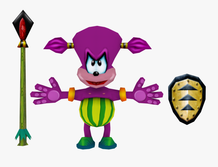 Transparent Enemies Clipart - Crash Bandicoot Wrath Of Cortex Enemies, Transparent Clipart