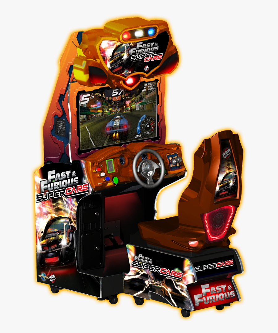Clip Art Fast And Furious Arcade Games - Fast And Furious Supercars Arcade Game, Transparent Clipart