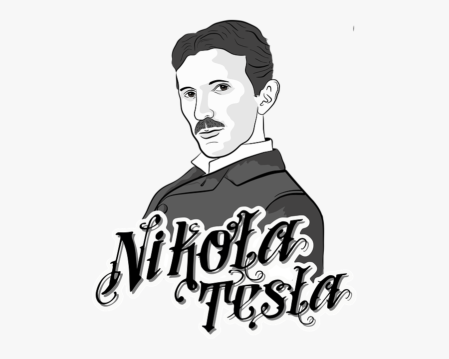 The Nikola Tesla Diet - Nikola Tesla Clip Art, Transparent Clipart