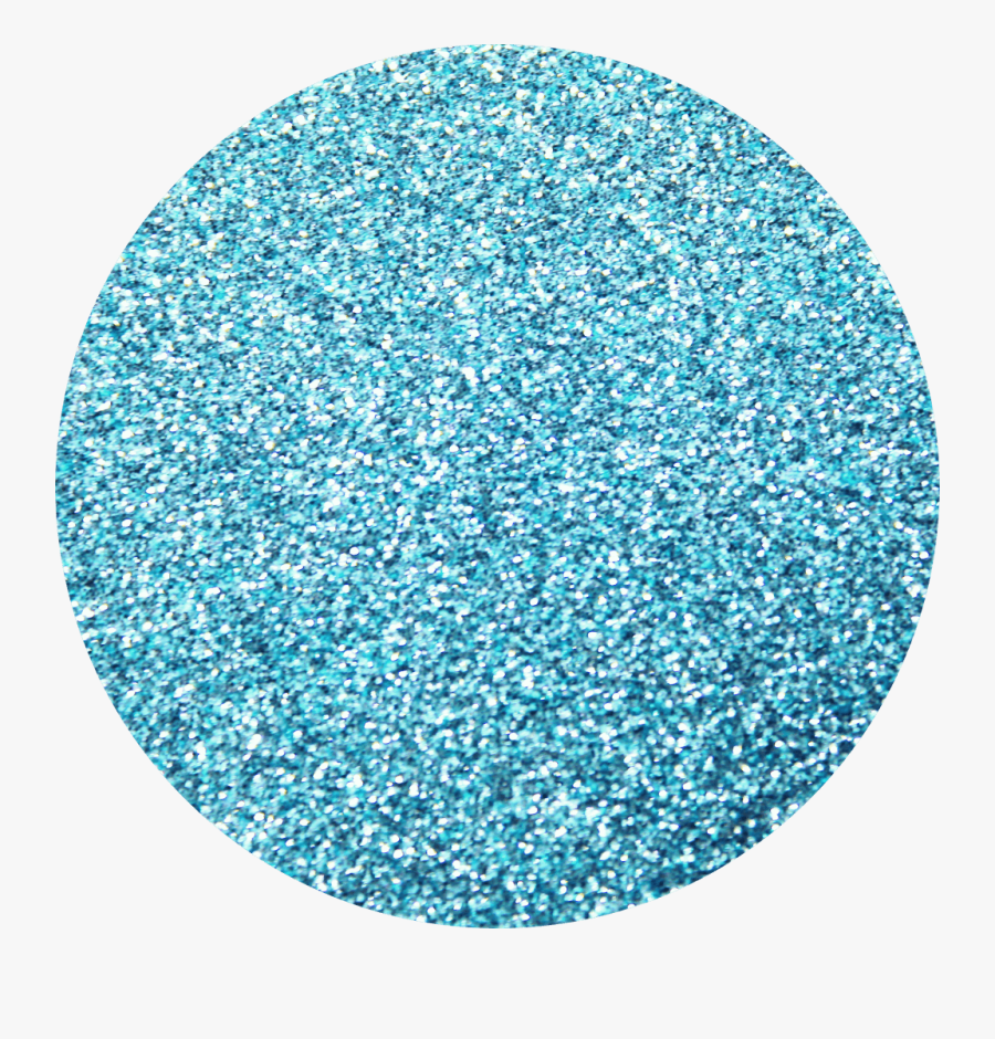 Sunny Sky Png - Blue Glitter Circle Png, Transparent Clipart