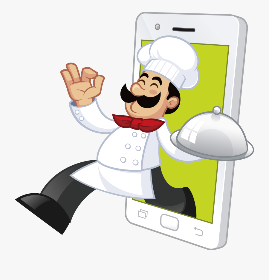 Cook Clipart Food Tech - Koki Kartun Png, Transparent Clipart