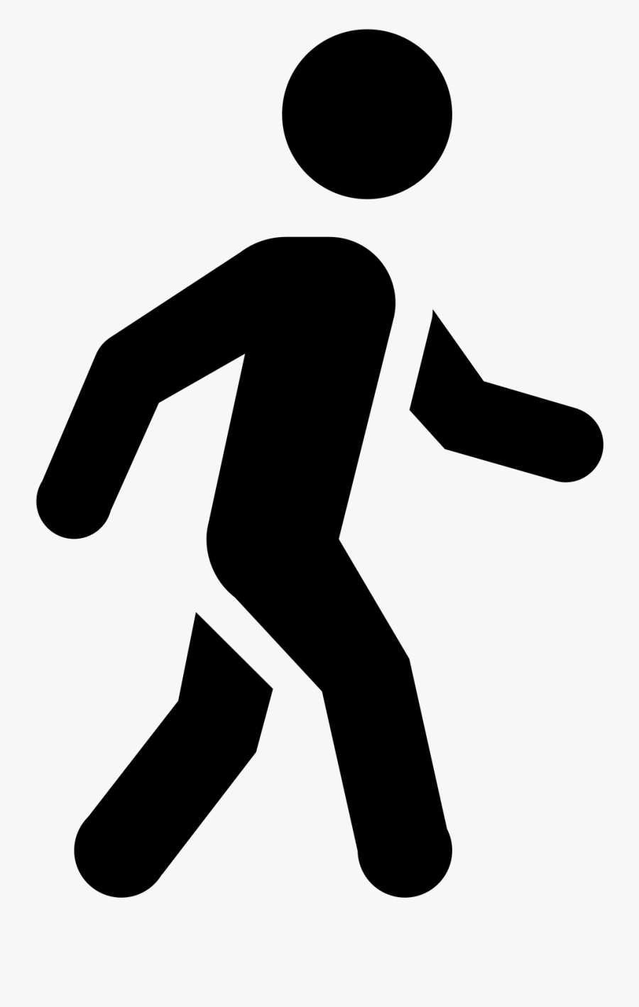 Walking Away Silhouette Png - Walking Icon, Transparent Clipart
