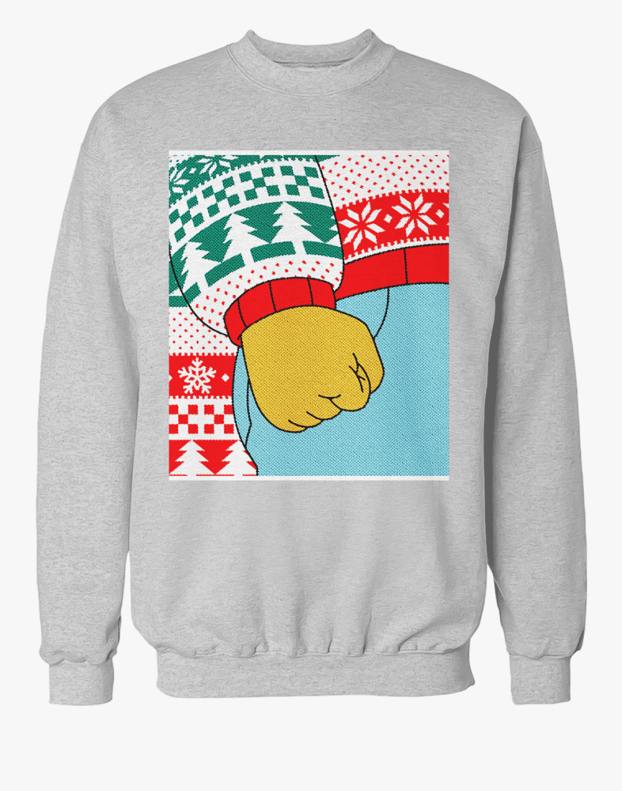 Transparent Arthur Fist Png - Michael Jordan Ugly Christmas Sweater, Transparent Clipart