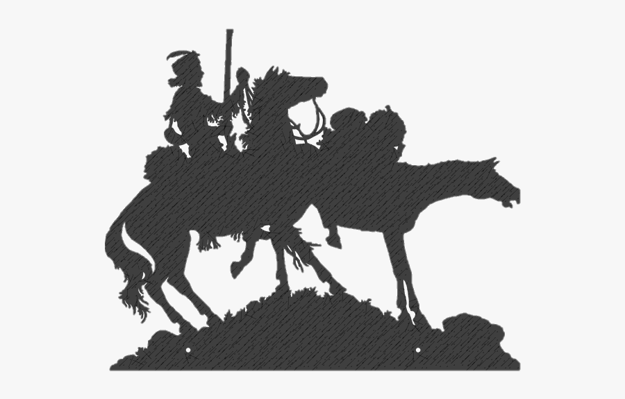 Mountain Man Silhouette - Scene , Free Transparent Clipart - ClipartKey