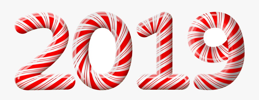 Candy Cane Transparent Clipart Free Png - Candy Cane 2019 Clipart, Transparent Clipart