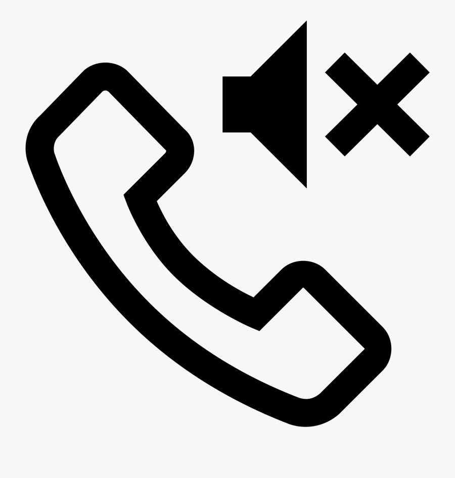Silent Call Icon - Blue Call Icon Png, Transparent Clipart