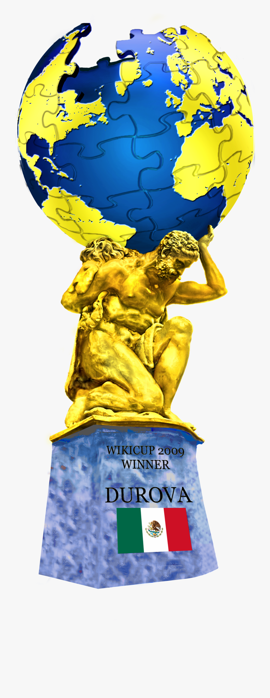 Transparent Winner Png - Atlas Holding The World Transparent Background, Transparent Clipart