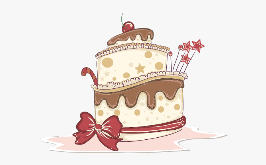 Transparent Pastry Clipart - Birthday Cake, Transparent Clipart